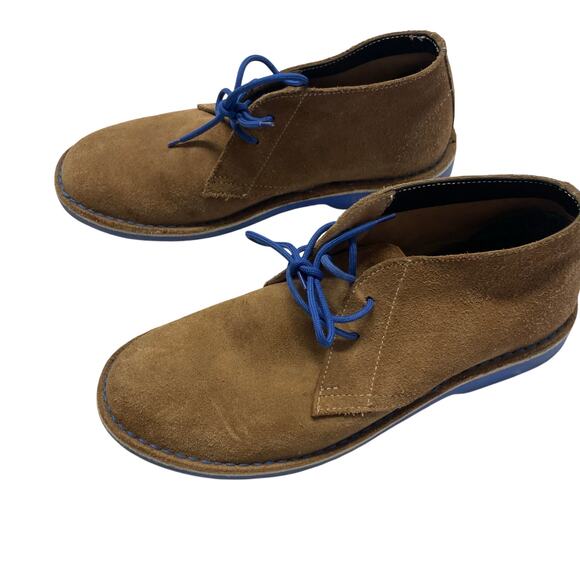 Veldskoen Men's Brown Suede Boots Size 10 - Picture 1 of 7